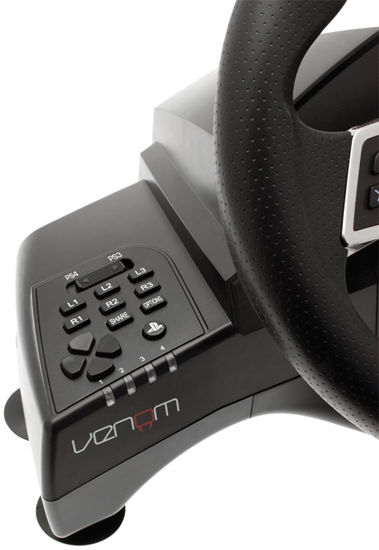 Руль Playstation Hurricane Steering Wheel (PS3 / PS4) Фотография 4