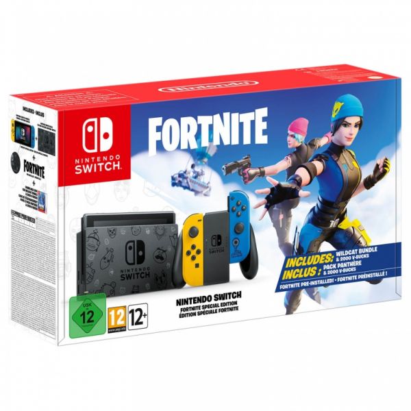 Nintendo Switch Fortnite Limited Edition - Обновленная версия Фотография 0