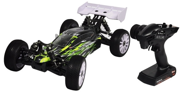 Багги 1:8 Himoto Shootout MegaE8XBL Brushless (зеленый) Фотография 3