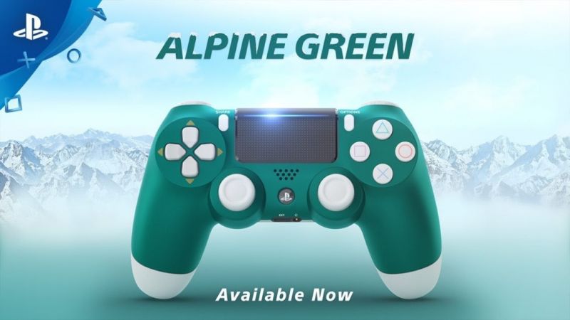 Джойстик Sony Dualshock 4 V2 Alpine Green Фотография 1