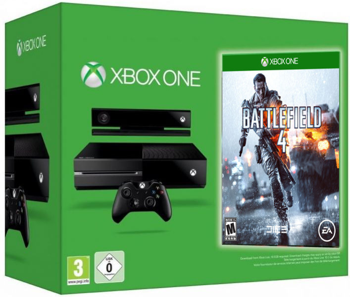 Microsoft Xbox One + Battlefield 4 Фотография 0