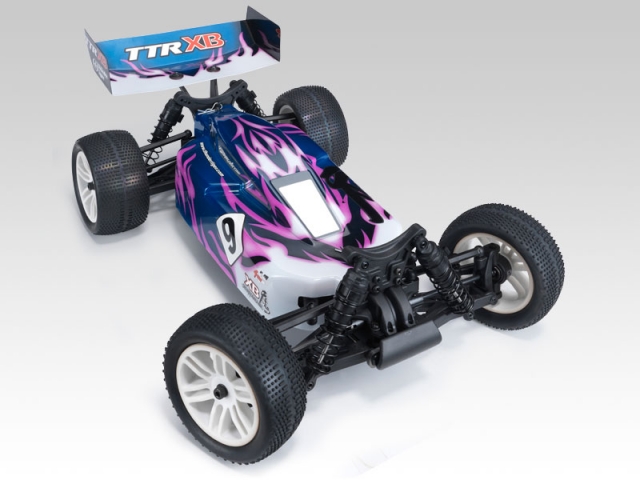 Thunder Tiger Sparrowhawk XB Buggy 1/10 4WD 394 мм 2.4GHz RTR (BL) Фотография 2