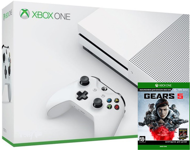 Xbox One S 1TB + игра Gears 5 (Xbox One) Фотография 0