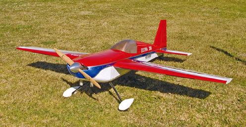 Модель самолета Thunder Tiger Extra 260 30% KIT (красный) Фотография 1