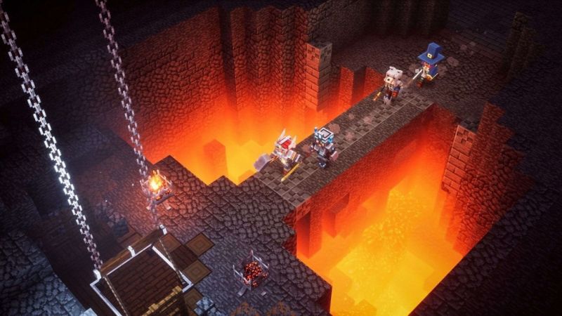 Minecraft Dungeons: Hero Edition (Nintendo Switch) Фотография 1