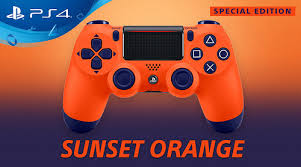 Джойстик Sony Dualshock 4 V.2 Sunset Orange Фотография 4