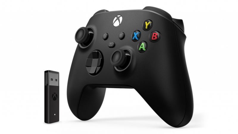 Xbox Series X|S Wireless Controller + Wireless Adapter for Windows 10 - Black Фотография 3
