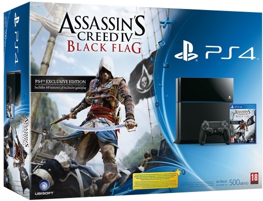 Sony PlayStation 4 + игра Assassin's Creed 4 Фотография 0
