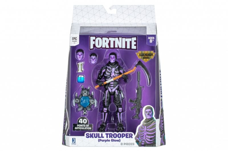 Коллекционная фигурка Jazwares Fortnite Legendary Series Skull Trooper, 15 см Фотография 0