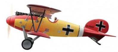 Модель самолета Dynam Albatros D.V L.24 Brushless RTF Фотография 2