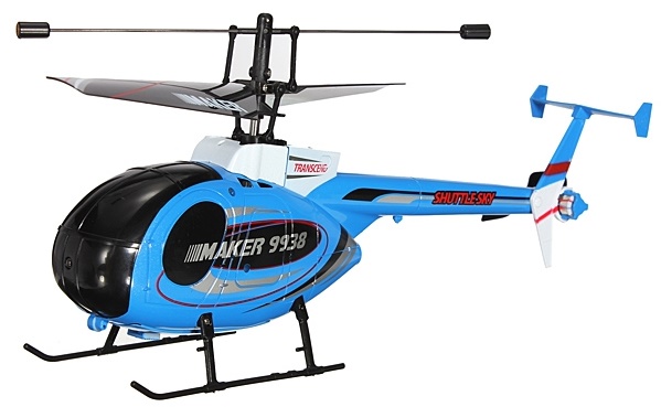 Вертолёт 4-к микро GreatWall Xieda 9938 Maker (синий) Фотография 0