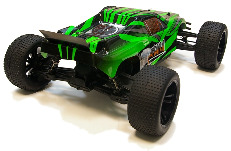 Трагги 1:10 Himoto Katana E10XTL Brushless (зеленый) Фотография 1