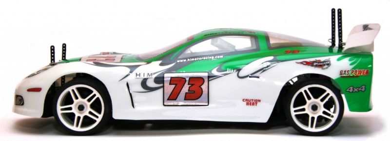 Шоссейная 1:10 Himoto NASCADA HI5101 Brushed (зеленый) Фотография 2