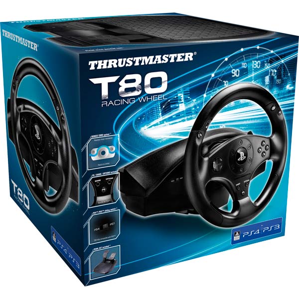 Руль Thrustmaster T80 Racing Wheel для PS3/PS4 (4160598) Фотография 1