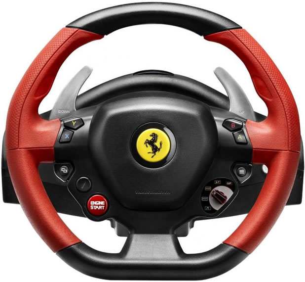 Как подключить руль ferrari 458 к xbox