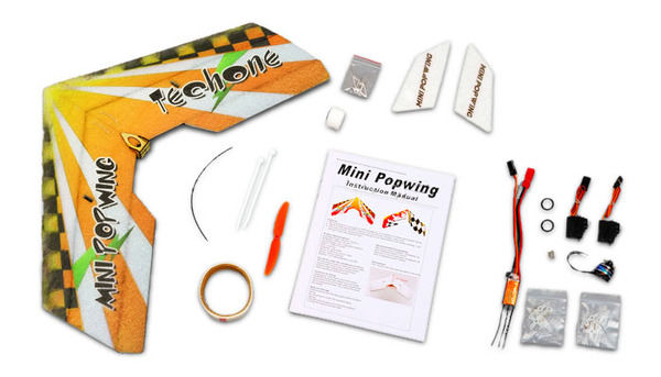 Летающее крыло Tech One Mini Popwing 600мм EPP ARF (красный) Фотография 3