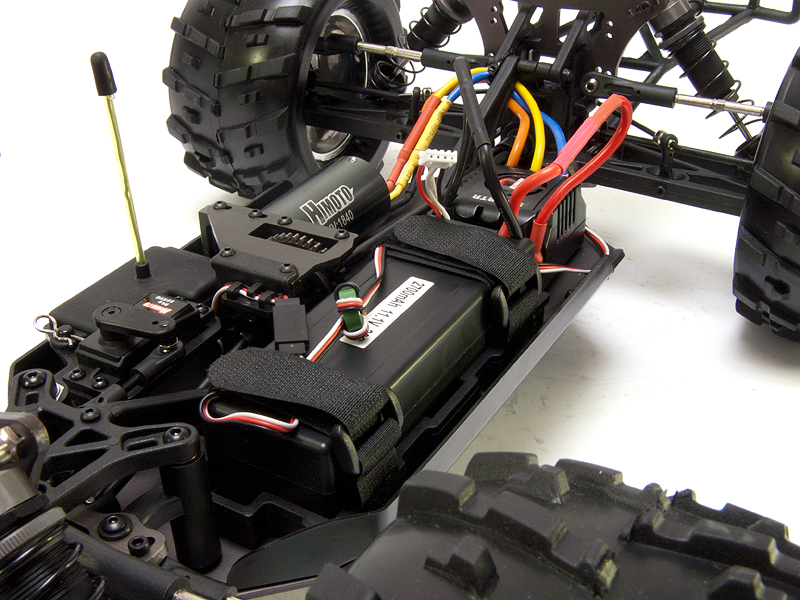 Монстр 1:8 Himoto Raider MegaE8MTL Brushless (красный) Фотография 5