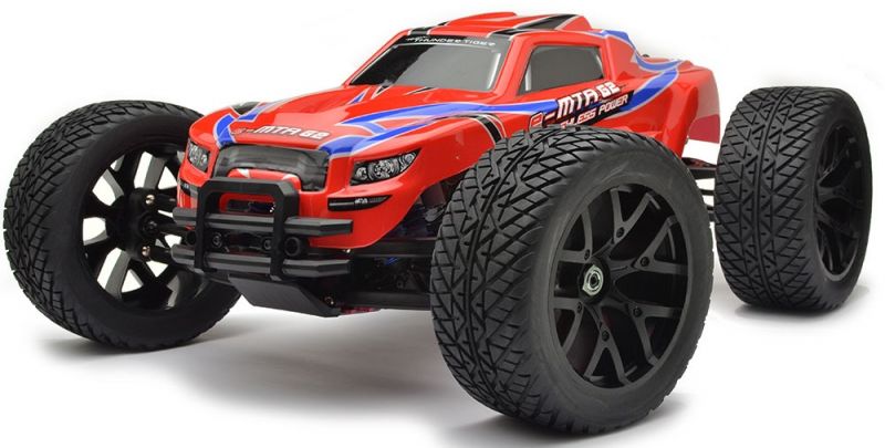 Thunder Tiger eMTA Brushless Monster 1/8 620 мм 4WD 2.4GHz RTR Red Фотография 1