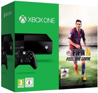 Microsoft Xbox One (без Kinect 2) + FIFA 15  Фотография 0