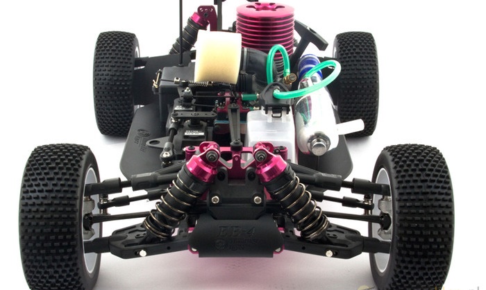 Thunder Tiger EB-4 S2.5 Nitro PRO Buggy 1/8 490 мм 4WD 2.4 GHz RTR Yellow Фотография 2