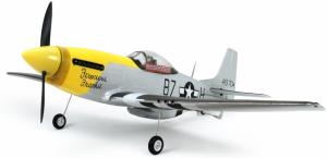 Модель самолета FMS Mini North American P-51D Mustang FF c 3-х осевым гироскопом Thumbnail 0