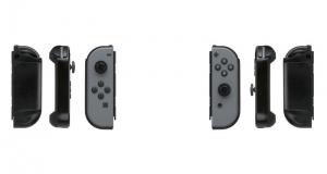 Nintendo Switch Gray HAC-001(-01) + Zelda Thumbnail 1