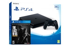 Sony Playstation 4 Slim + игра The Last of Us Thumbnail 0