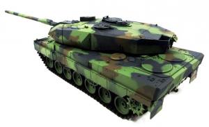 Танк 1:16 Heng Long Leopard II A6 2.4GHz в металле с пневмопушкой и дымом (HL3889-1PRO) Thumbnail 1