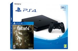 Sony Playstation 4 Slim + игра Fallout 4 (PS4) Thumbnail 0