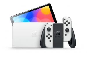 Nintendo Switch (OLED model) White set + Metroid Dread Thumbnail 1