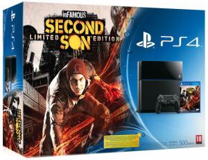 Sony PlayStation 4 + игра Infamous: Second Son Thumbnail 0