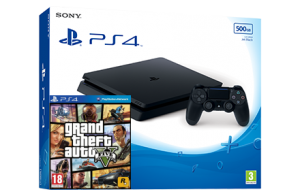 Sony Playstation 4 Slim + игра GTA V (PS4) Thumbnail 0