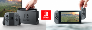 Nintendo Switch Gray HAC-001(-01) + Joy-Con Pair Neon Yellow  Thumbnail 1