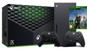 Xbox Series X 1TB с двумя джойстиками + Halo Infinite (Xbox Series X|S) Thumbnail 0
