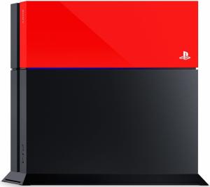 Лицевая панель для PS4 красная Thumbnail 0