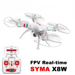Syma X8W White с видеопередачей на телефон/планшет (61см) Thumbnail 1
