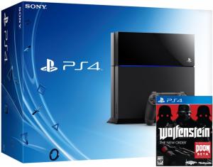 Sony Playstation 4  + игра Wolfenstein: The New Order Thumbnail 0