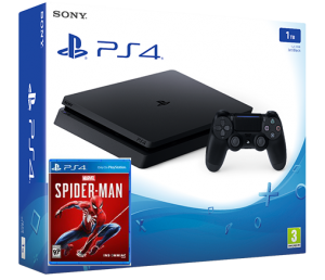 Sony Playstation 4 Slim 1TB + игра Spider-Man (PS4) Thumbnail 0