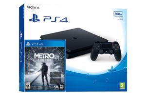 Sony Playstation 4 Slim + Metro Exodus (PS4) Thumbnail 0