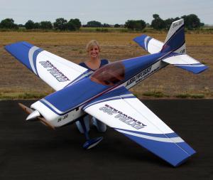 Модель самолета Thunder Tiger Extra 260 30% KIT (синий) Thumbnail 3