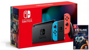 Nintendo Switch Neon Blue / Red HAC-001(-01) + Starlink: Battle for Atlas (Nintendo Switch) Thumbnail 0