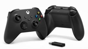 Xbox Series X|S Wireless Controller + Wireless Adapter for Windows 10 - Black Thumbnail 1