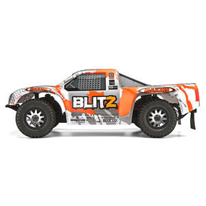 Автомобиль HPI Blitz Scorpion 1:10 шорт-корс 2WD электро 2.4ГГц серебряный/оранжевый RTR (без АКБ) Thumbnail 1