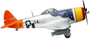 Модель самолета FMS Republic P-47 Thunderbolt Silver Thumbnail 2
