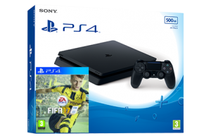 Sony Playstation 4 Slim + игра FIFA 17 (PS4) Thumbnail 0