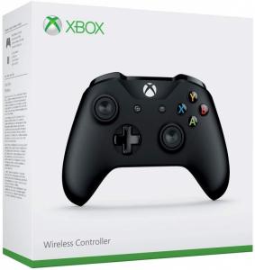 Microsoft Xbox One S Black Wireless Controller Thumbnail 3