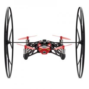 Parrot MiniDrones Rolling Spider Robot Red Thumbnail 1