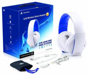 Наушники Sony Limited Edition Gold Wireless Stereo Headset White Thumbnail 2