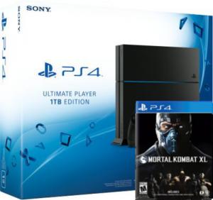 Sony PlayStation 4 1TB + игра Mortal Kombat XL Thumbnail 0