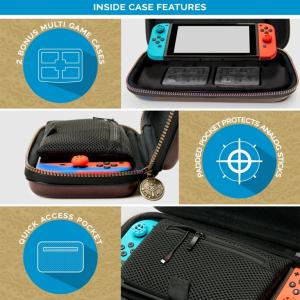 Чехол для Nintendo Switch Deluxe Traveler Case Zelda brown Thumbnail 3